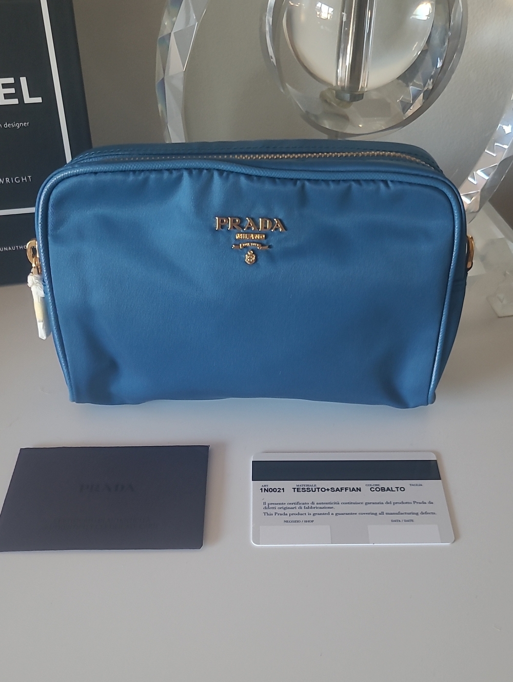 PRADA Nylon Toiletry Bag